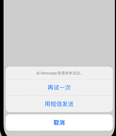 汪场镇apple维修iPhone上无法正常发送iMessage信息