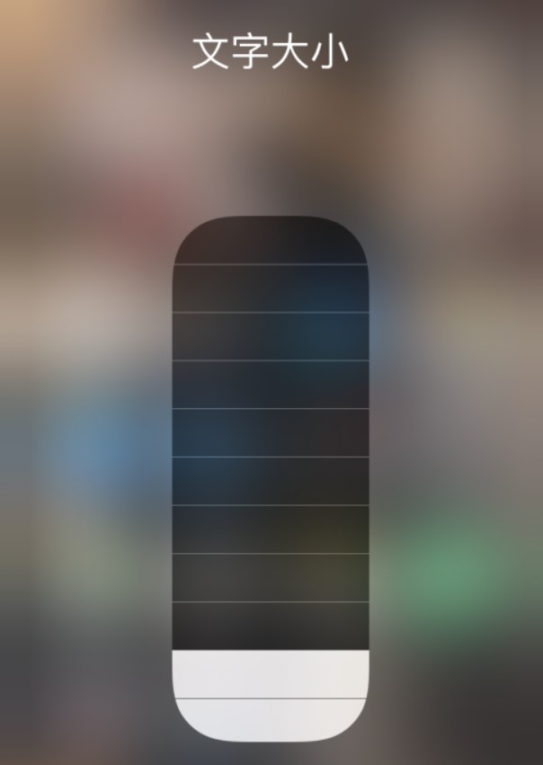 汪场镇苹果手机维修分享小技巧：在 iPhone 控制中心快速调节字体大小 